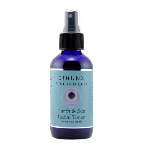 Oshuna Pure Skin Care ~ Earth & Sea Facial Toner 4 oz