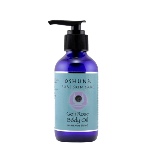 Oshuna Pure Skin Care ~ Goji Rose Body Oil 4 oz