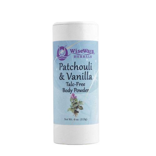 Patchouli & Vanilla Body Powder 4 oz