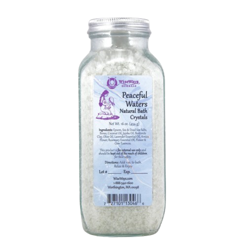 Peaceful Waters Bath Crystals 16 oz