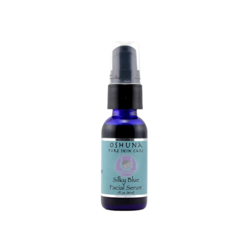Oshuna Pure Skin Care ~ Silky Blue Facial Serum 1 oz